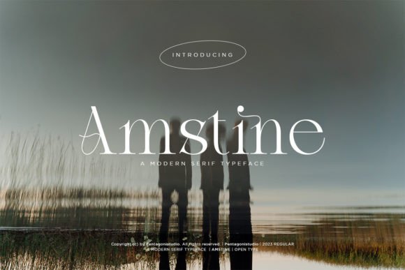 Amstine: A Sophisticated Serif Font