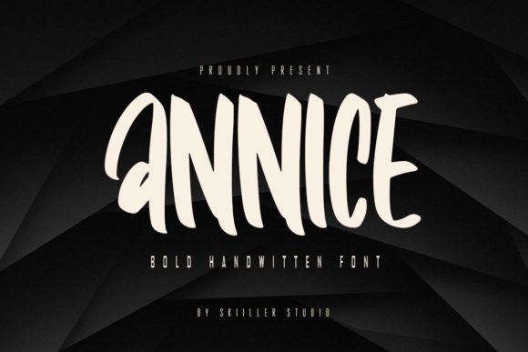 Annice: A Handwritten Font for Elegant Design