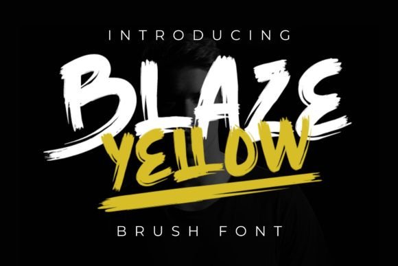 Blaze Yellow Font for Stylish Design