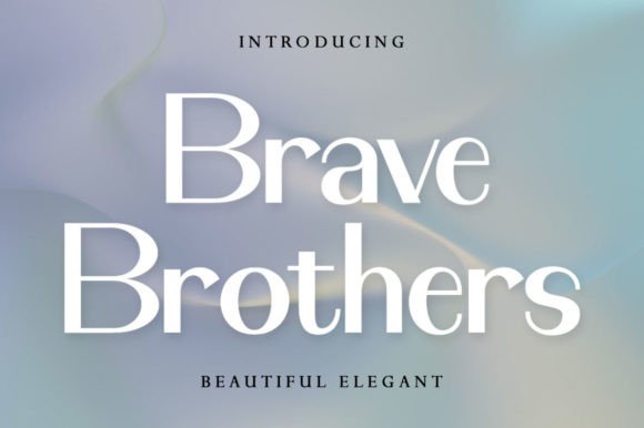 Brave Brothers Font for Creative Projects