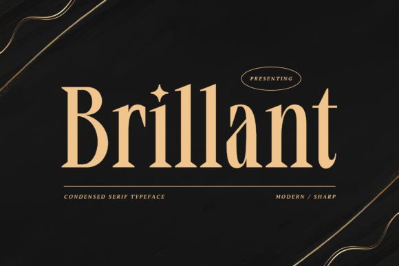 Brillant: A Stylish Serif Typeface