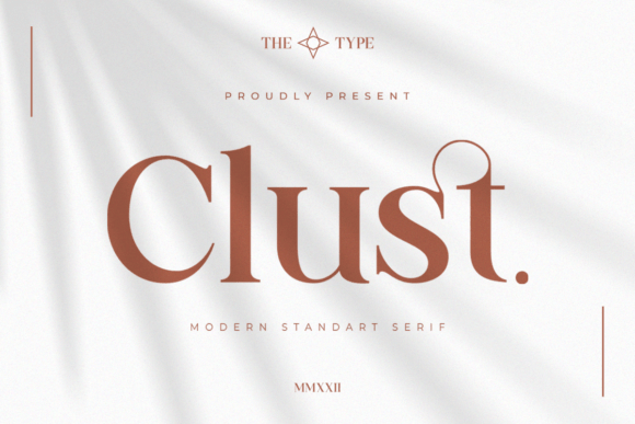 Clust: A Serif Font That Breathes Quiet Confidence