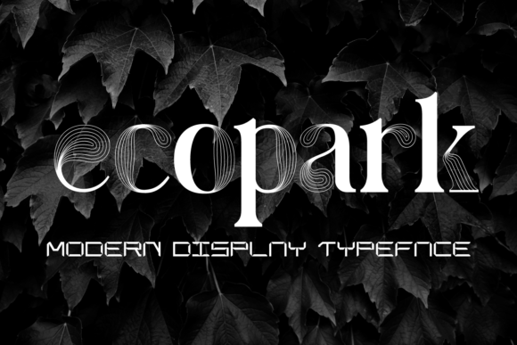 Ecopark: A Modern Serif Font for Web Design