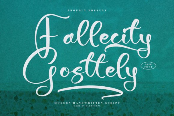 Fallecity Gosttely Font