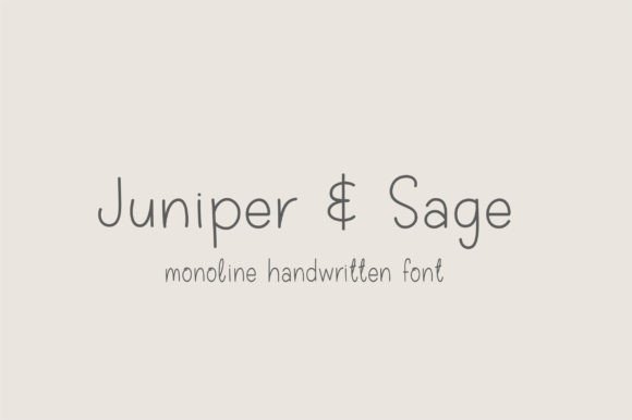 Juniper Sage: A Modern Font for Creative Campaigns