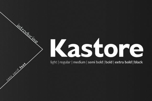 Kastore: A Modern Sans Serif for Campaigns
