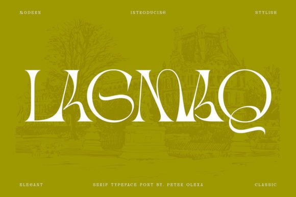Lagmaq: A Stylish Serif Font