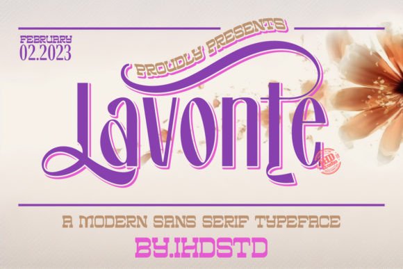 Lavonte: A Premium Sans Serif Font