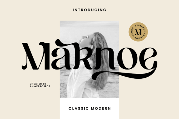Maknoe: A Classic Serif Typeface for Marketers