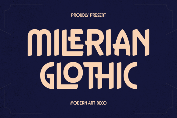 Milerian Glothic: A Serif for Elegance