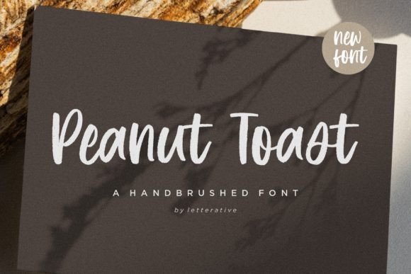 Peanut Toast: A Handwritten Font for Creative Expression