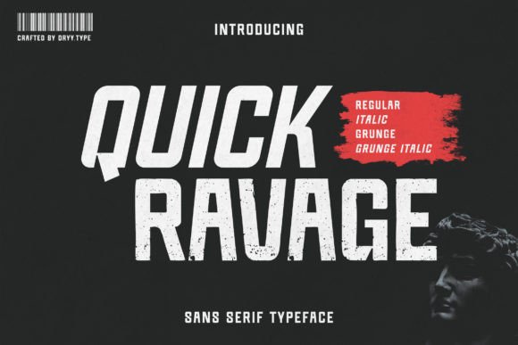 Quick Ravage: A Bold Sans Serif for Designers