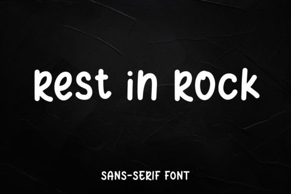 Rest in Rock: A Modern Font for Impactful Design