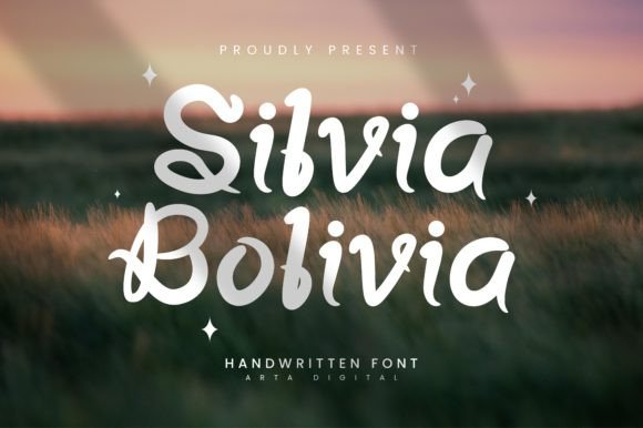 Silvia Bolivia: A Romantic Font for Creative Projects