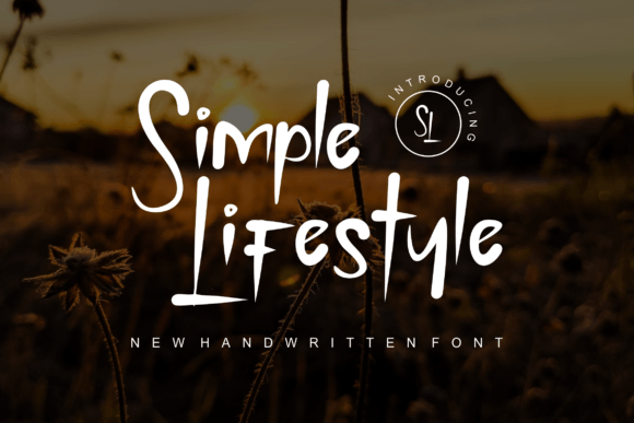 Simple Lifestyle Font for Creative Projects