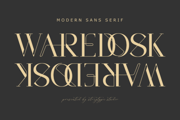 Waredosk Font: Elegant Serif for Web Design