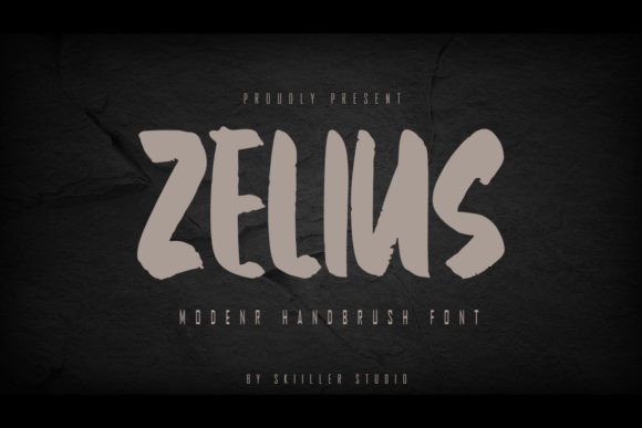 Zelius: A Modern Handwritten Font